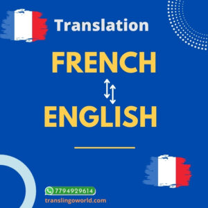Professional French Translation Services in Delhi